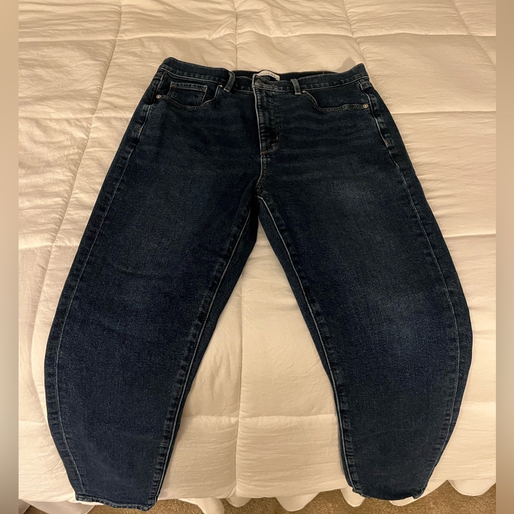 Loft Navy Blue Jeans